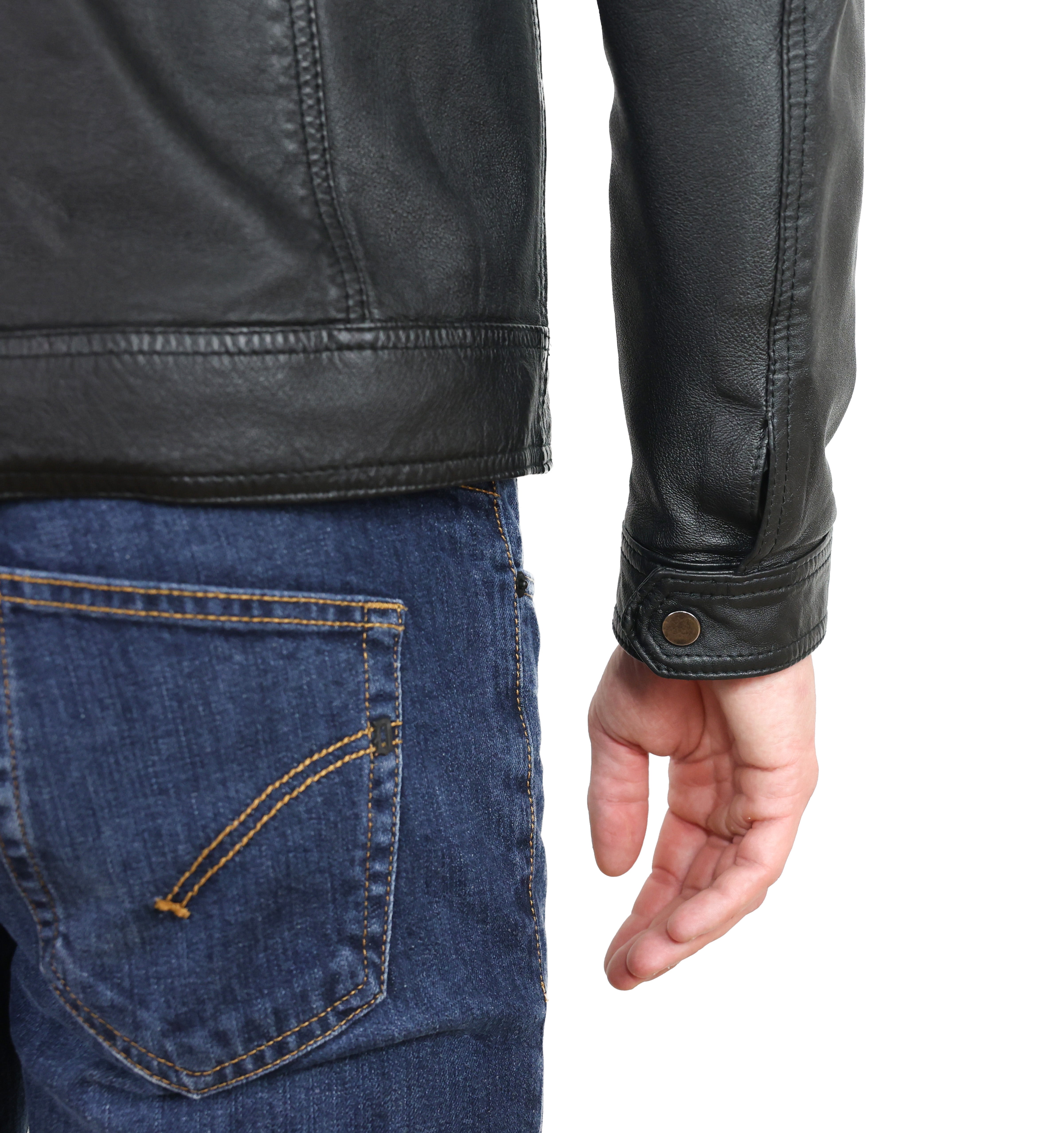 Veste en cuir 49PWNFM