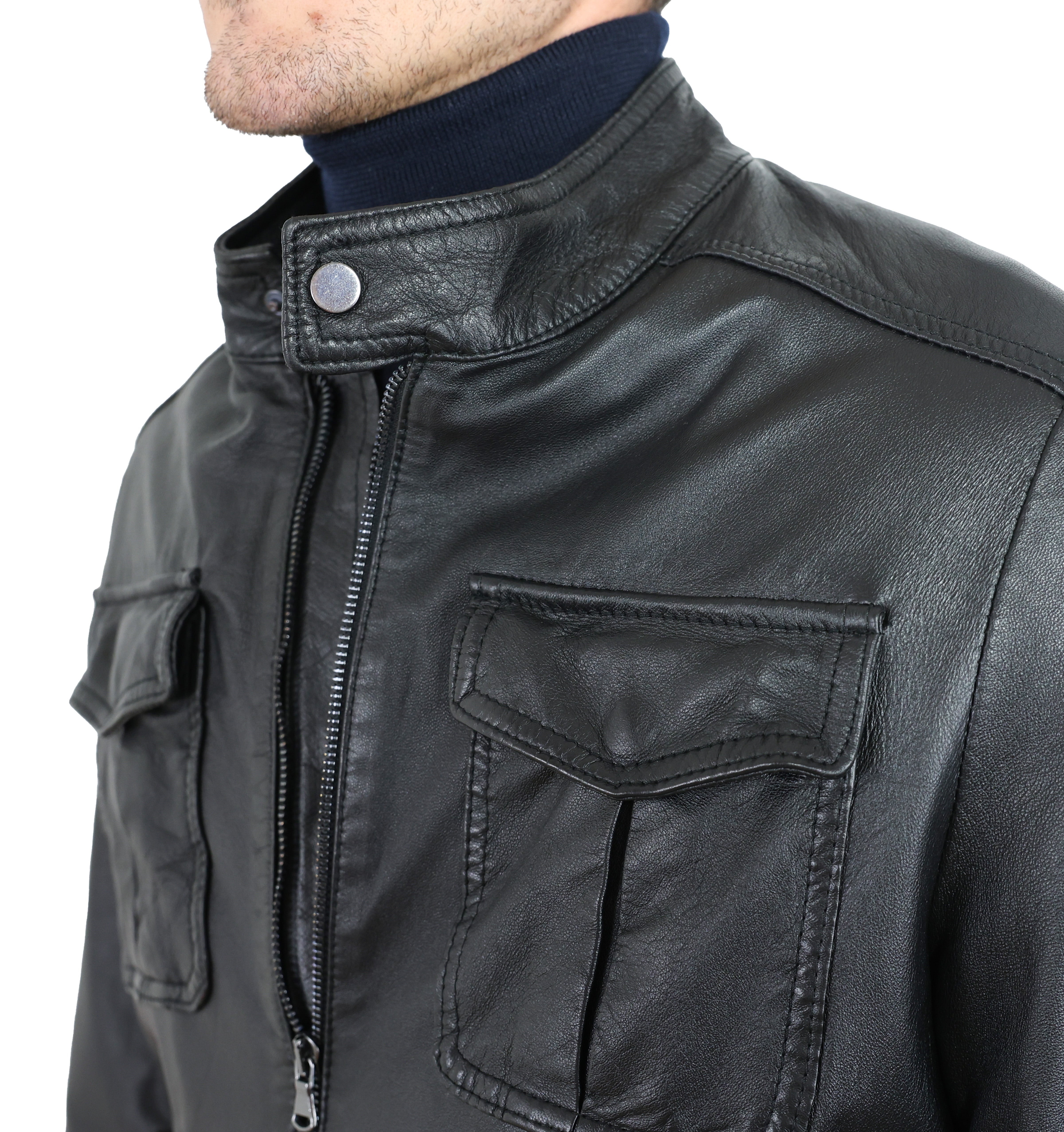 Veste en cuir 49PWNFM