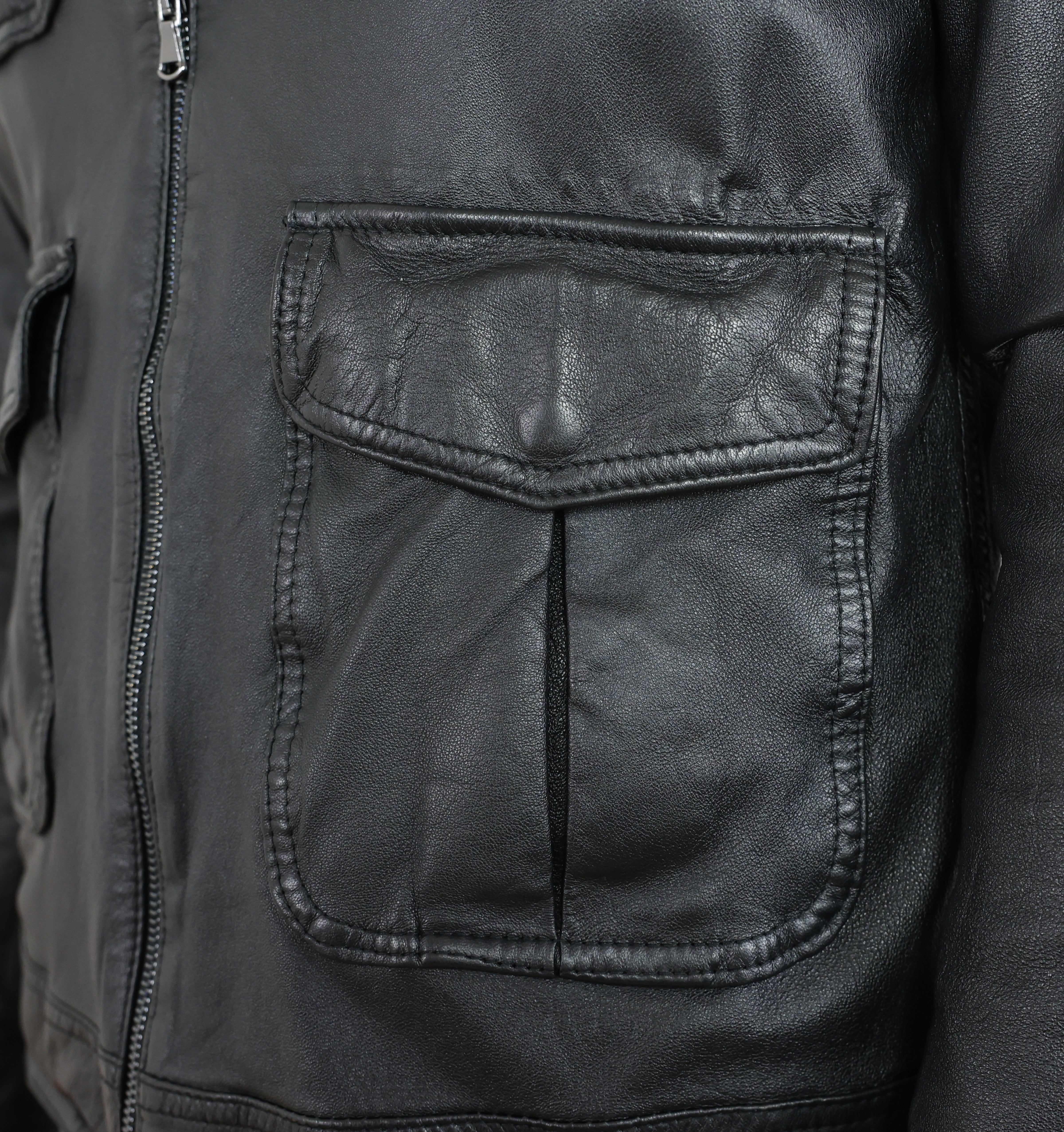 Veste en cuir 49PWNFM