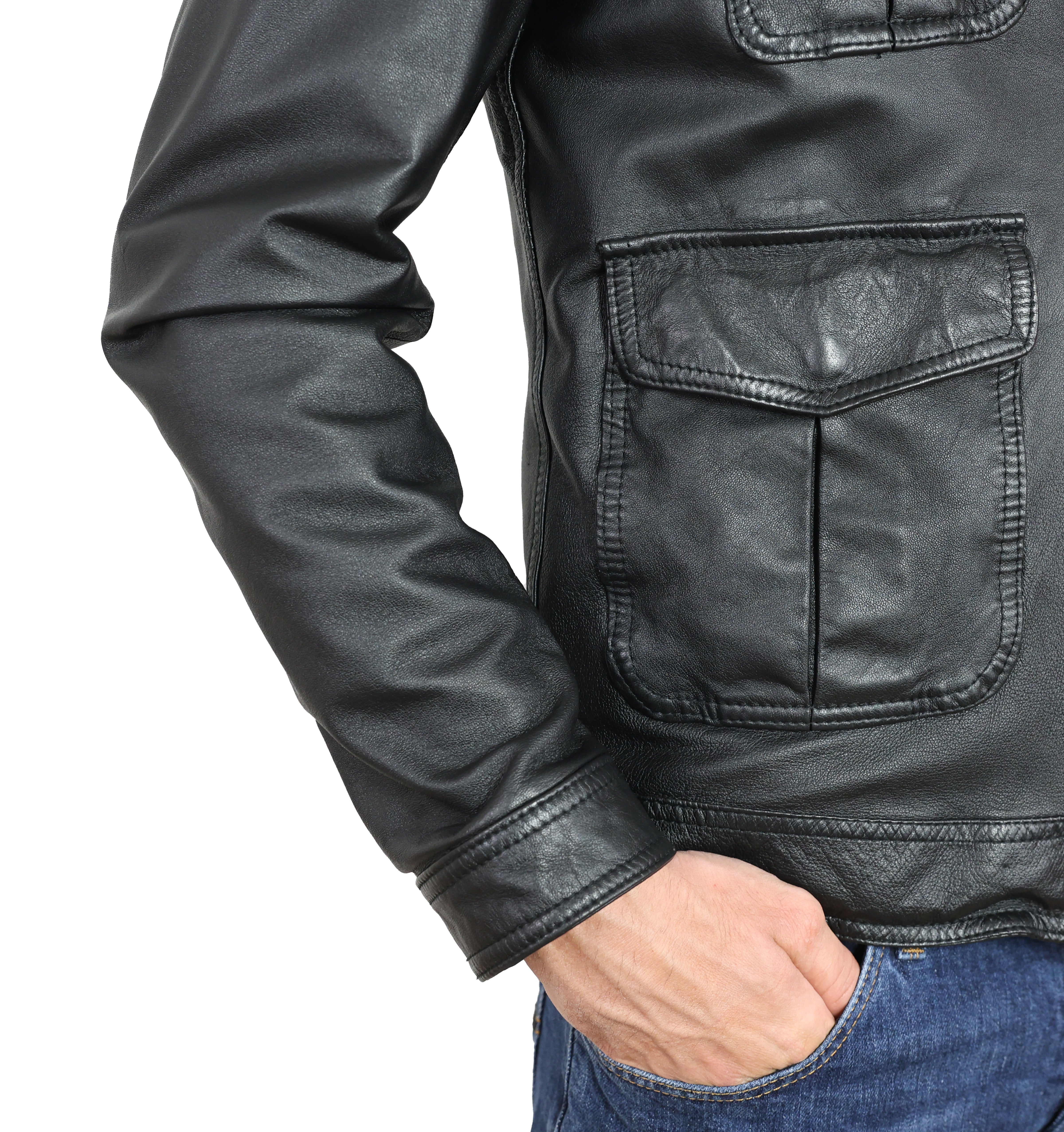 Veste en cuir 49PWNFM