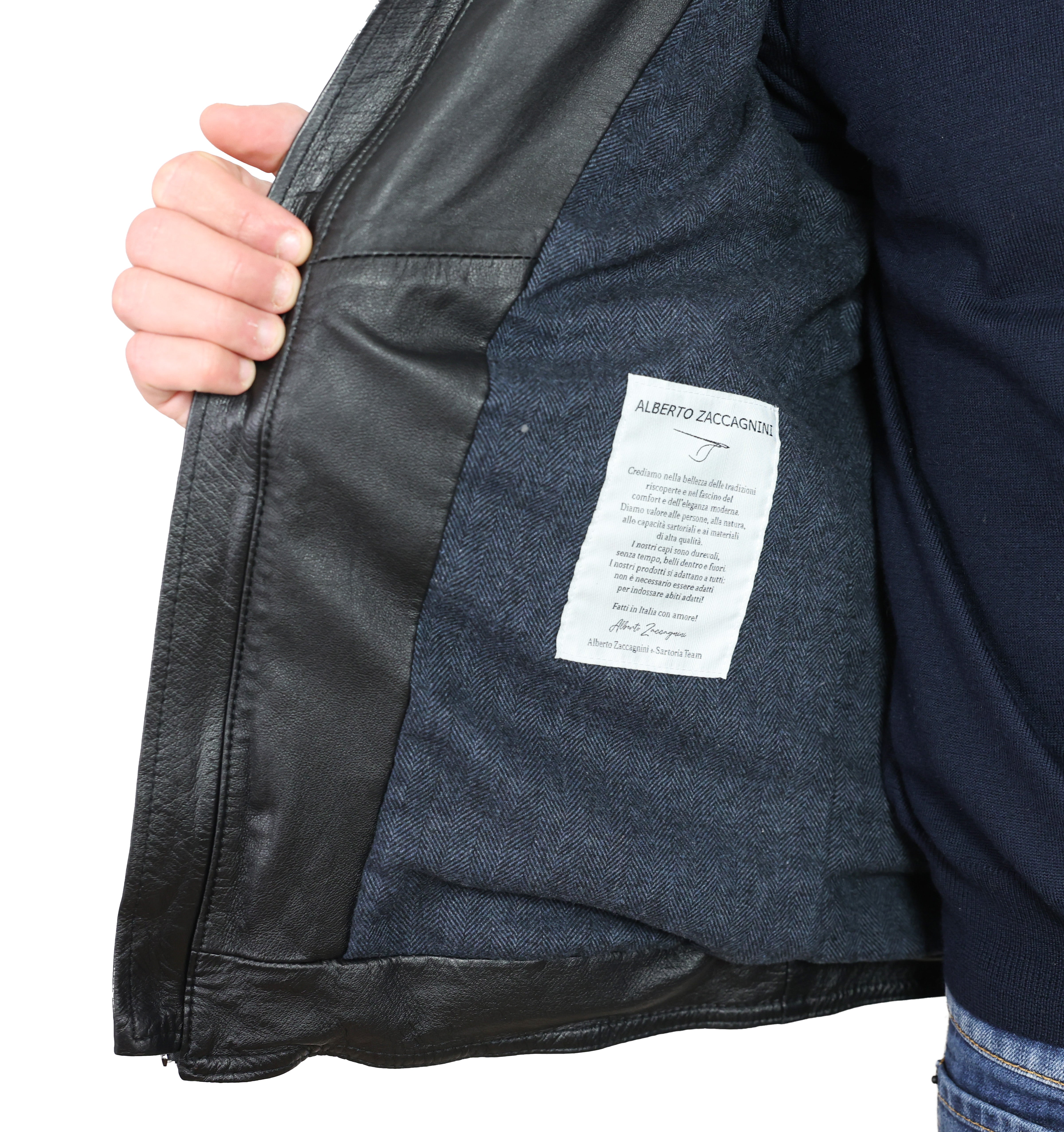 Veste en cuir 49PWNFM