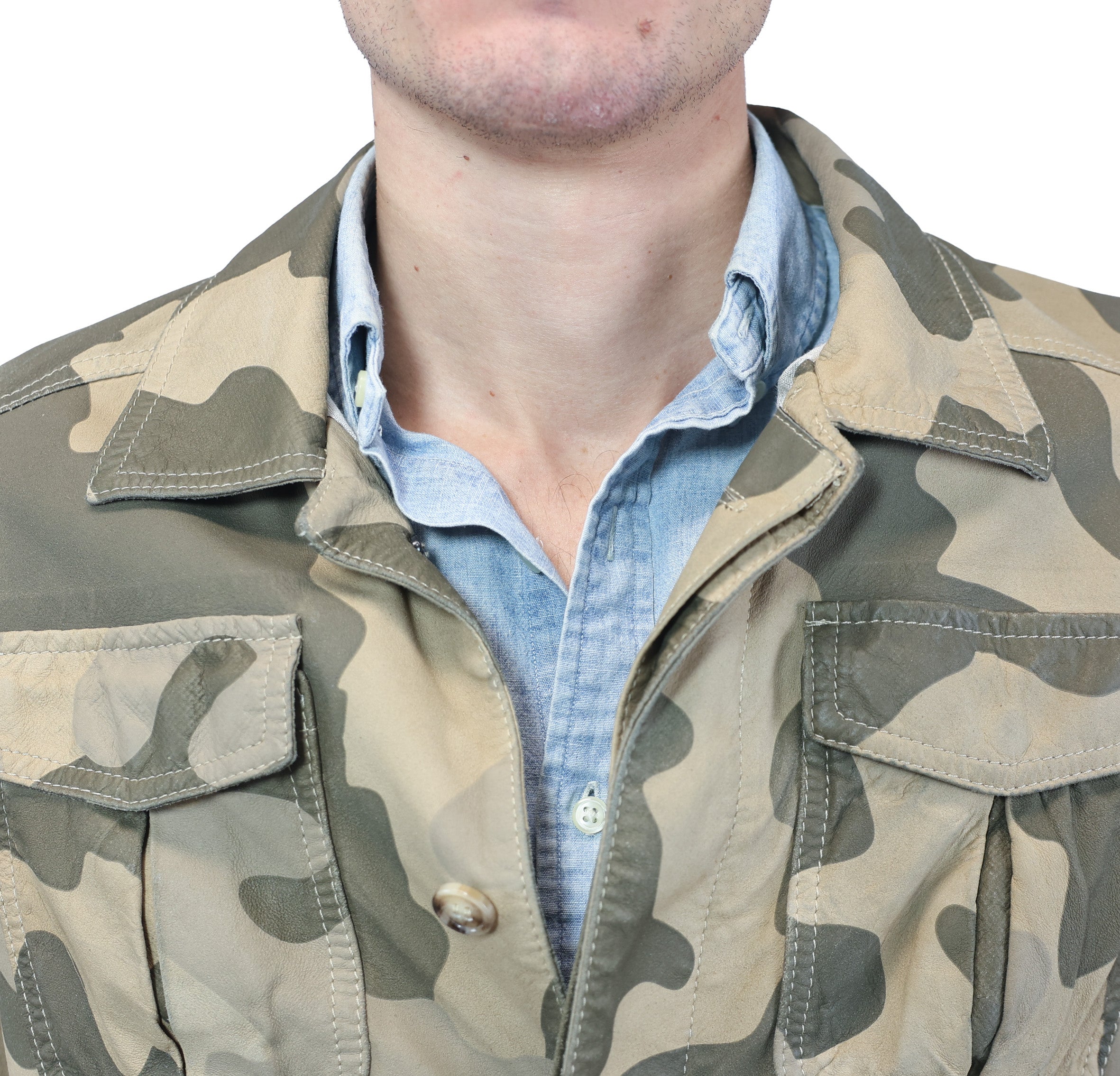 Giacca in pelle 49PWNCA