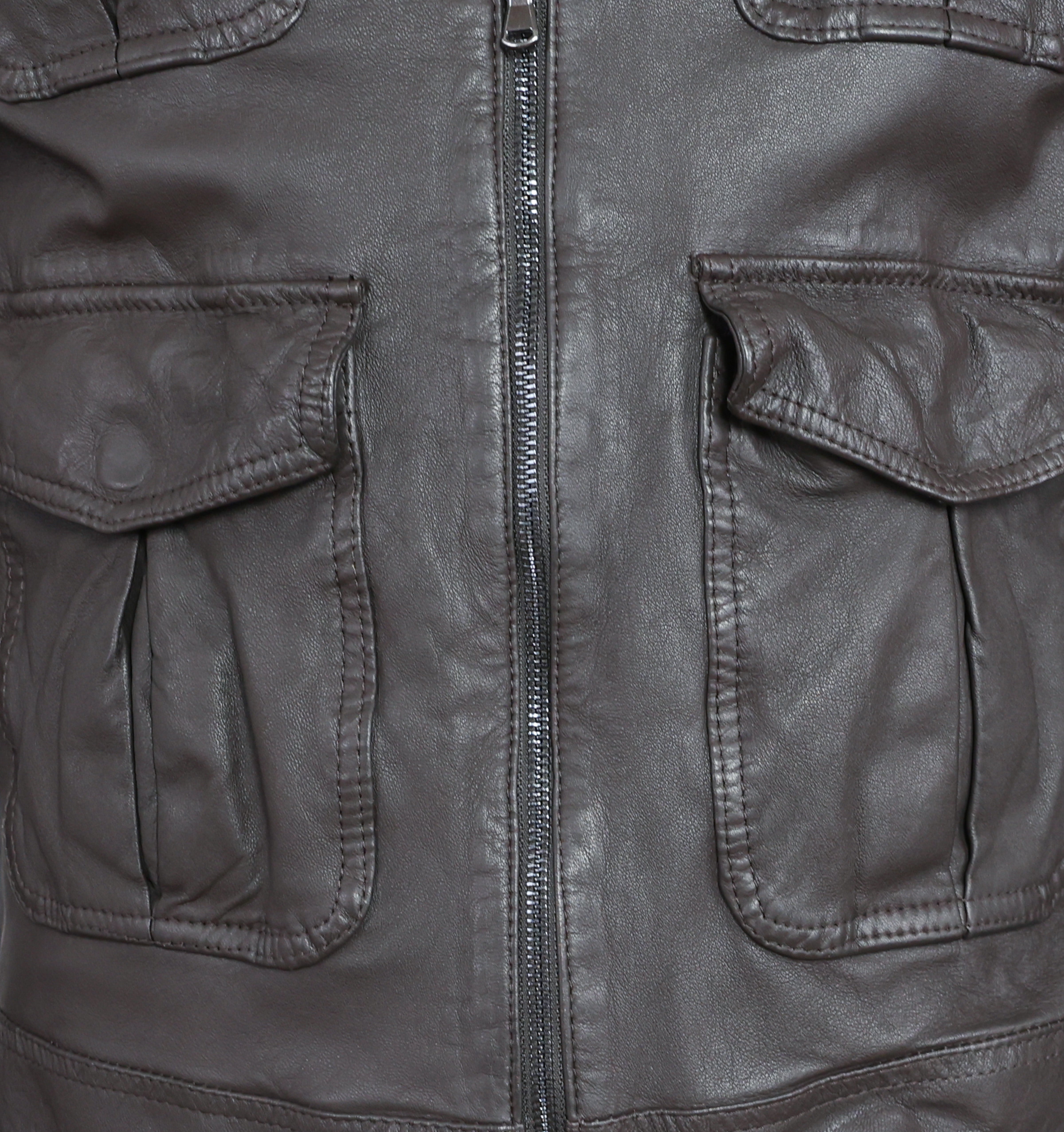 Veste en cuir 49PWNFM
