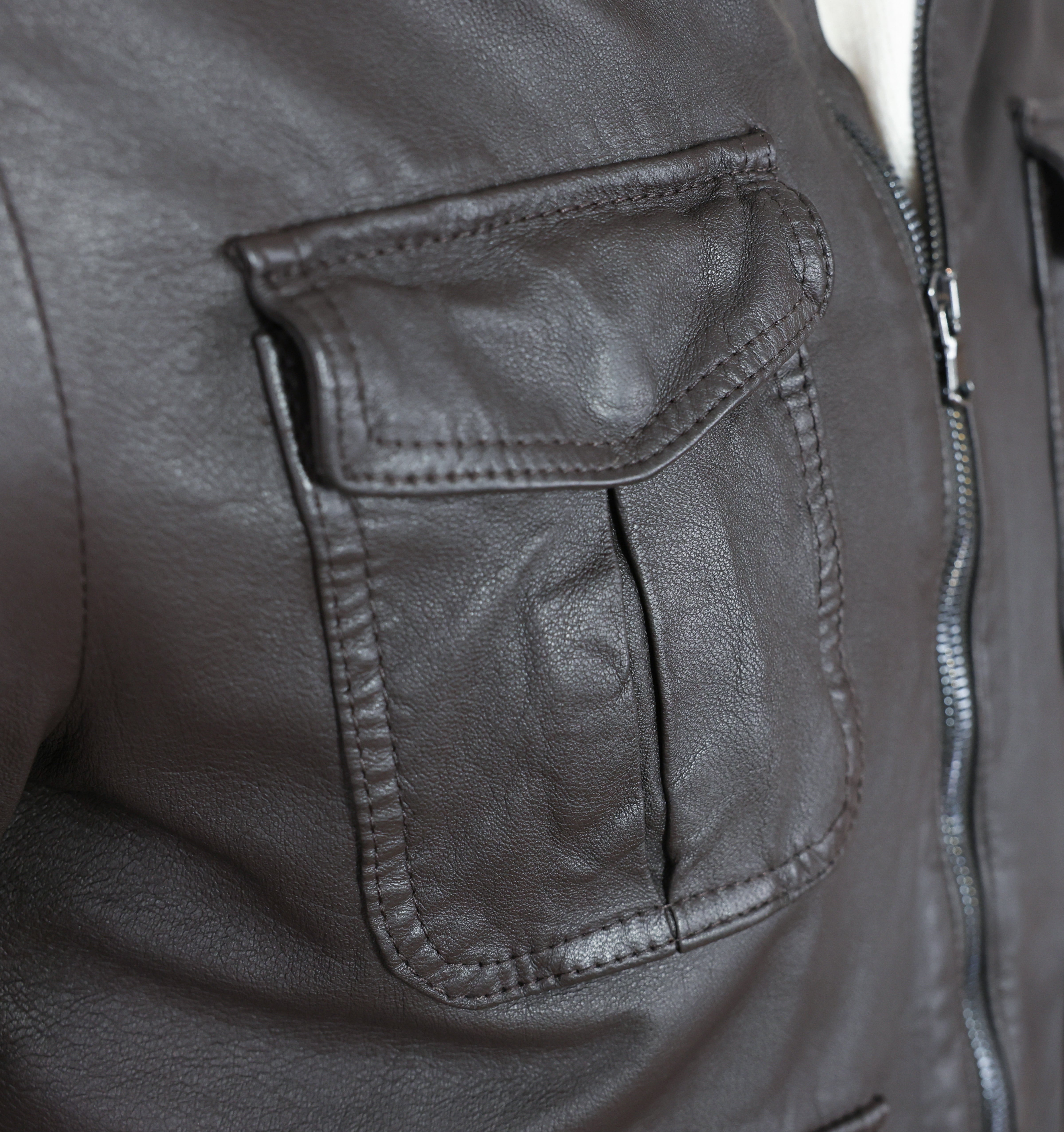 Veste en cuir 49PWNFM