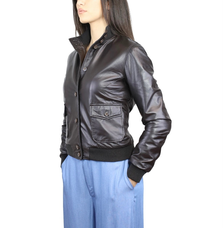Bomber in pelle 25DANAM