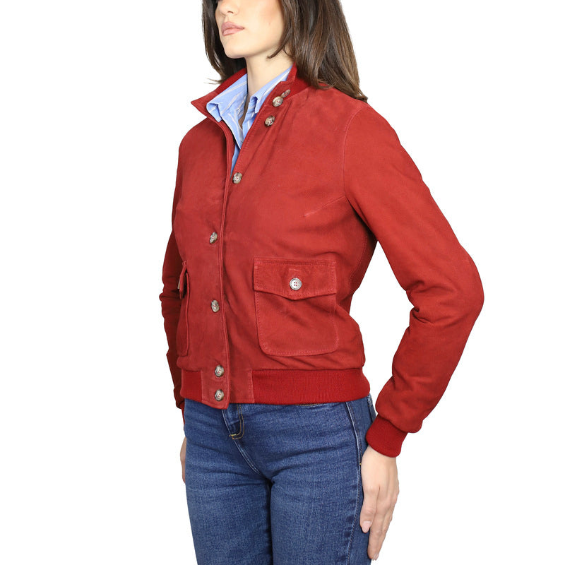 25DSURO chaqueta bomber de cuero