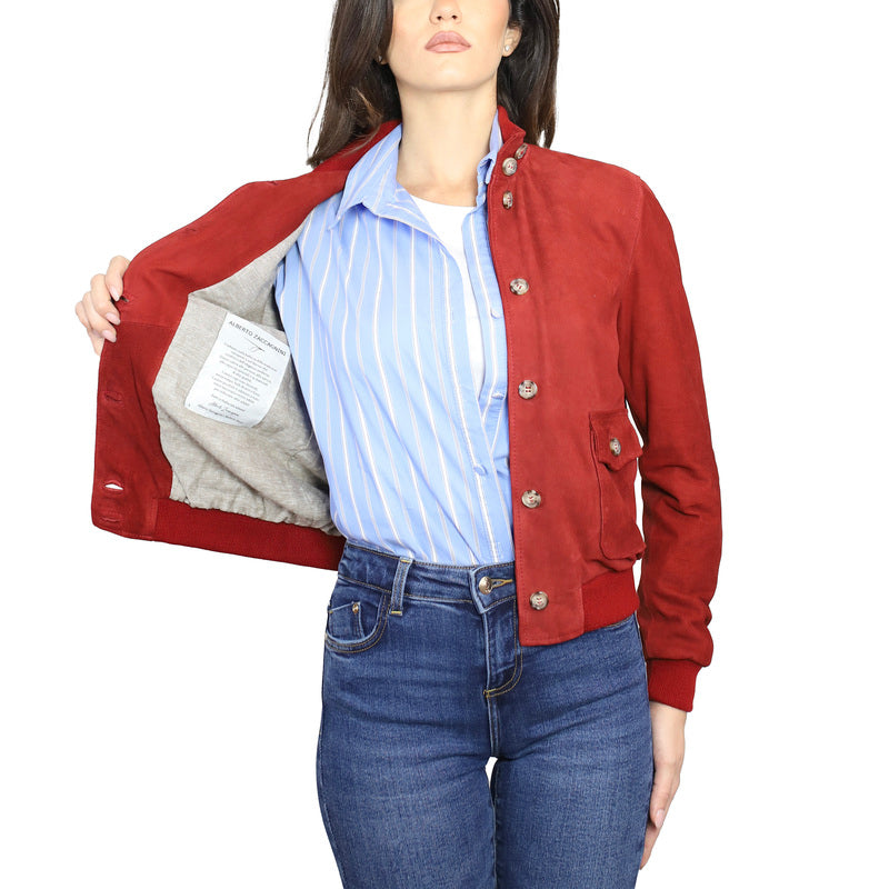 25DSURO chaqueta bomber de cuero