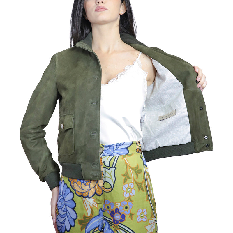 Bomber in pelle 25DSUVE