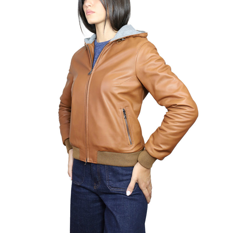Bomber in pelle 25LCNCU