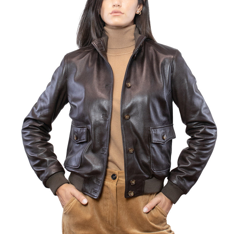 Lederjacke 25LNABR