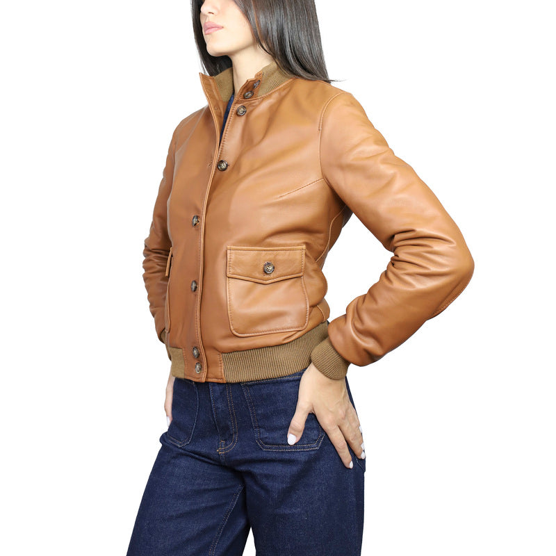 Bomber in pelle 25LNACU
