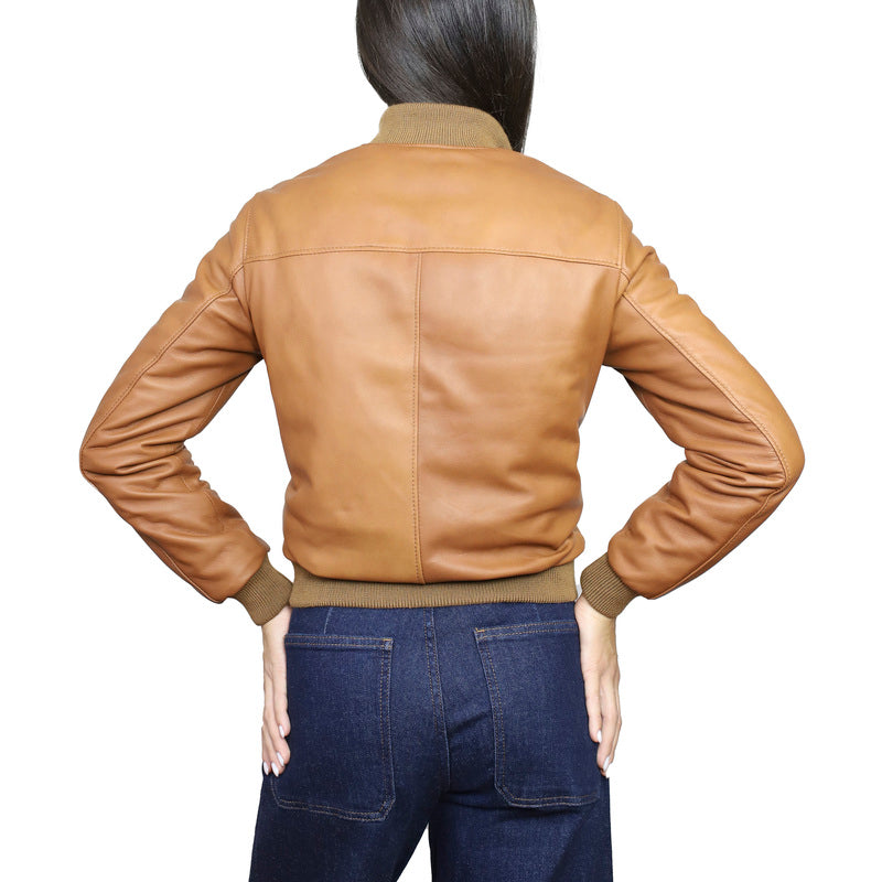 Bomber in pelle 25LNACU