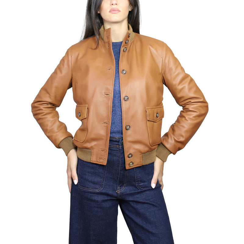 Bomber in pelle 25LNACU