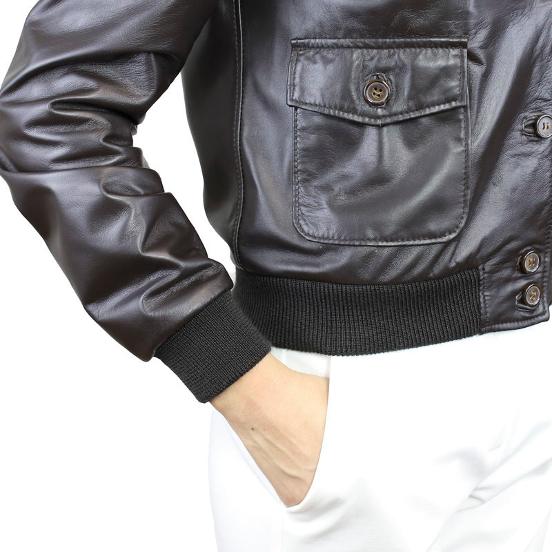 Veste en cuir 25LNAMO