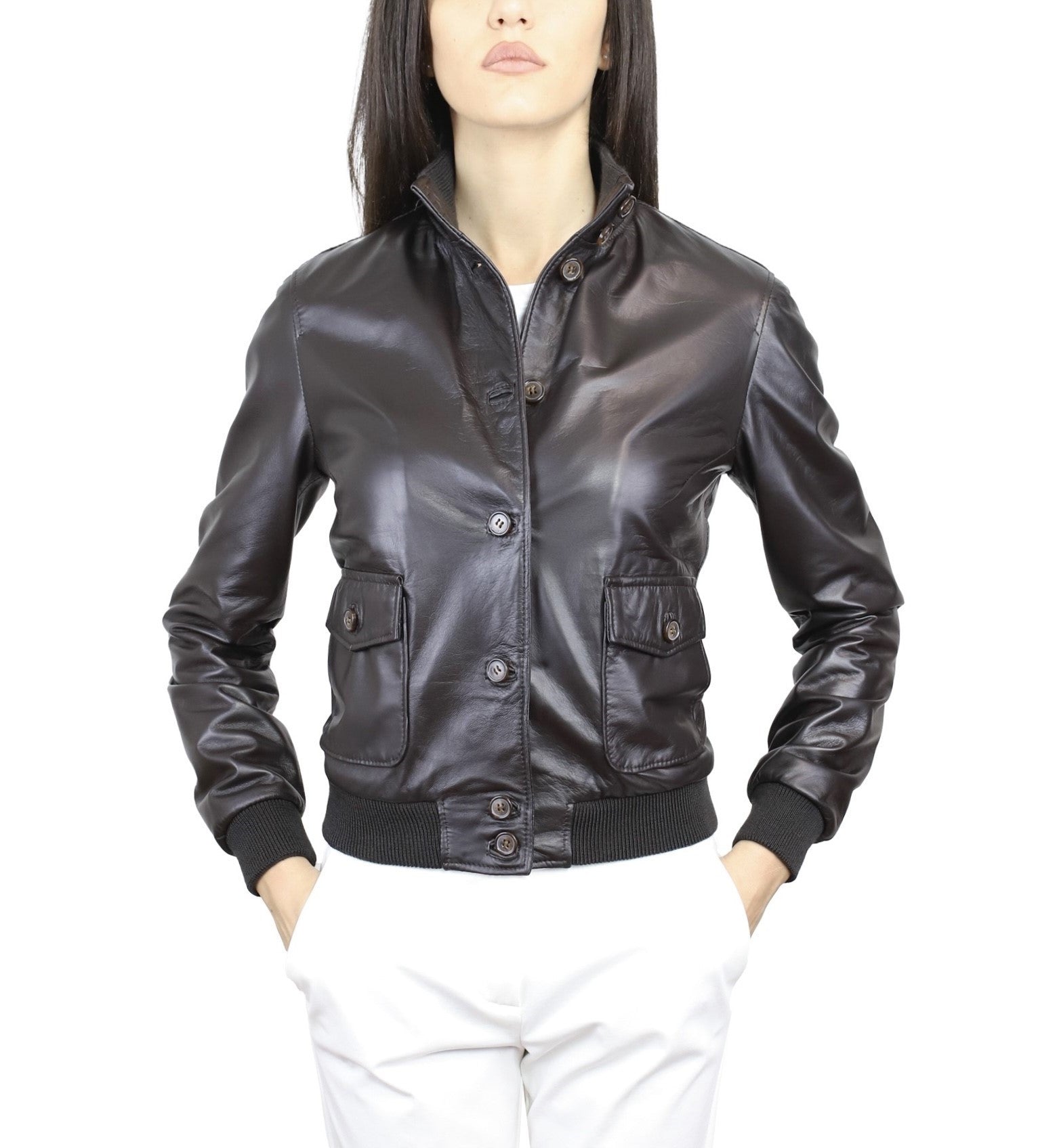 Veste en cuir 25LNAMO