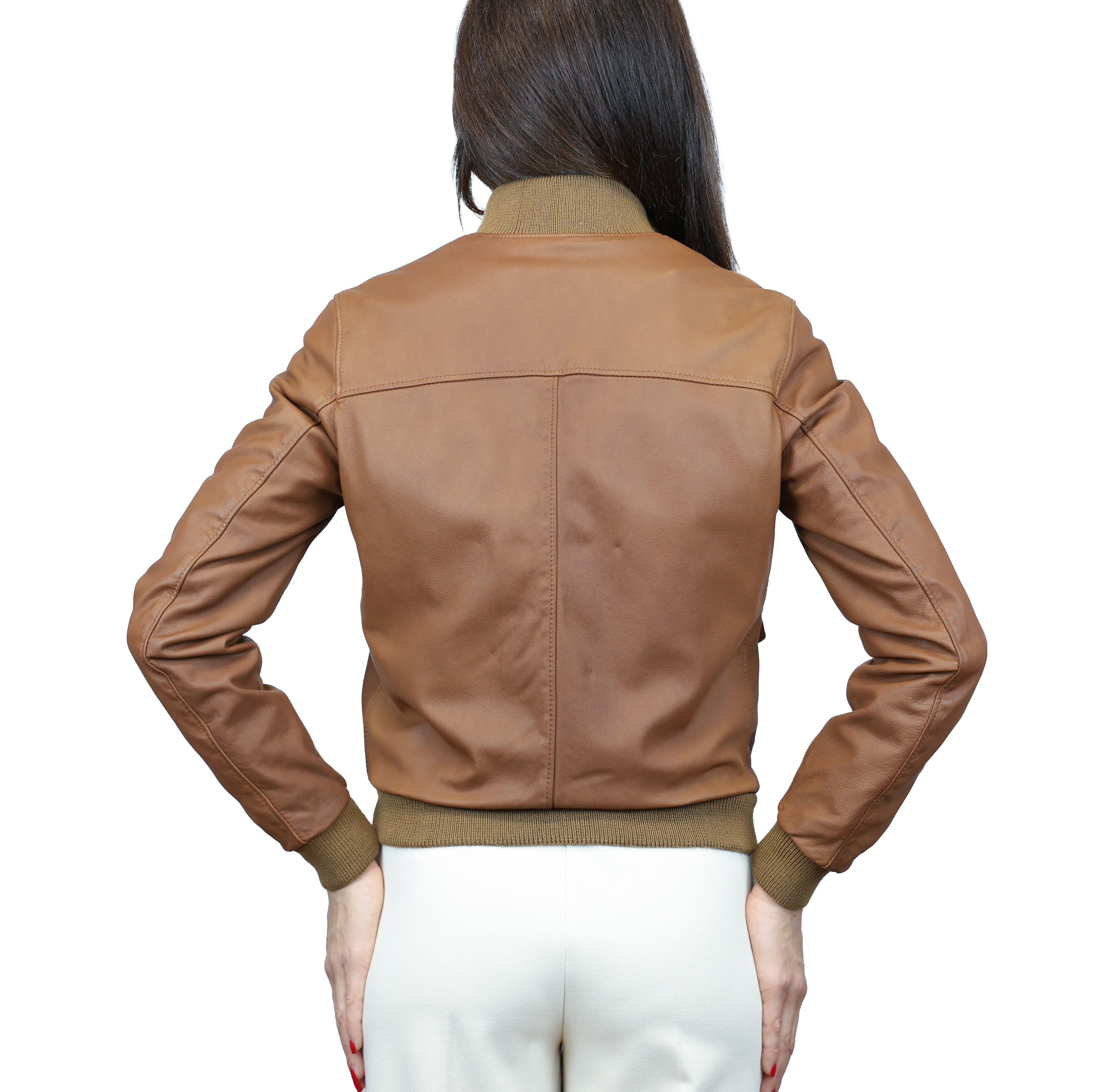 Chaqueta de cuero 25MNWCU