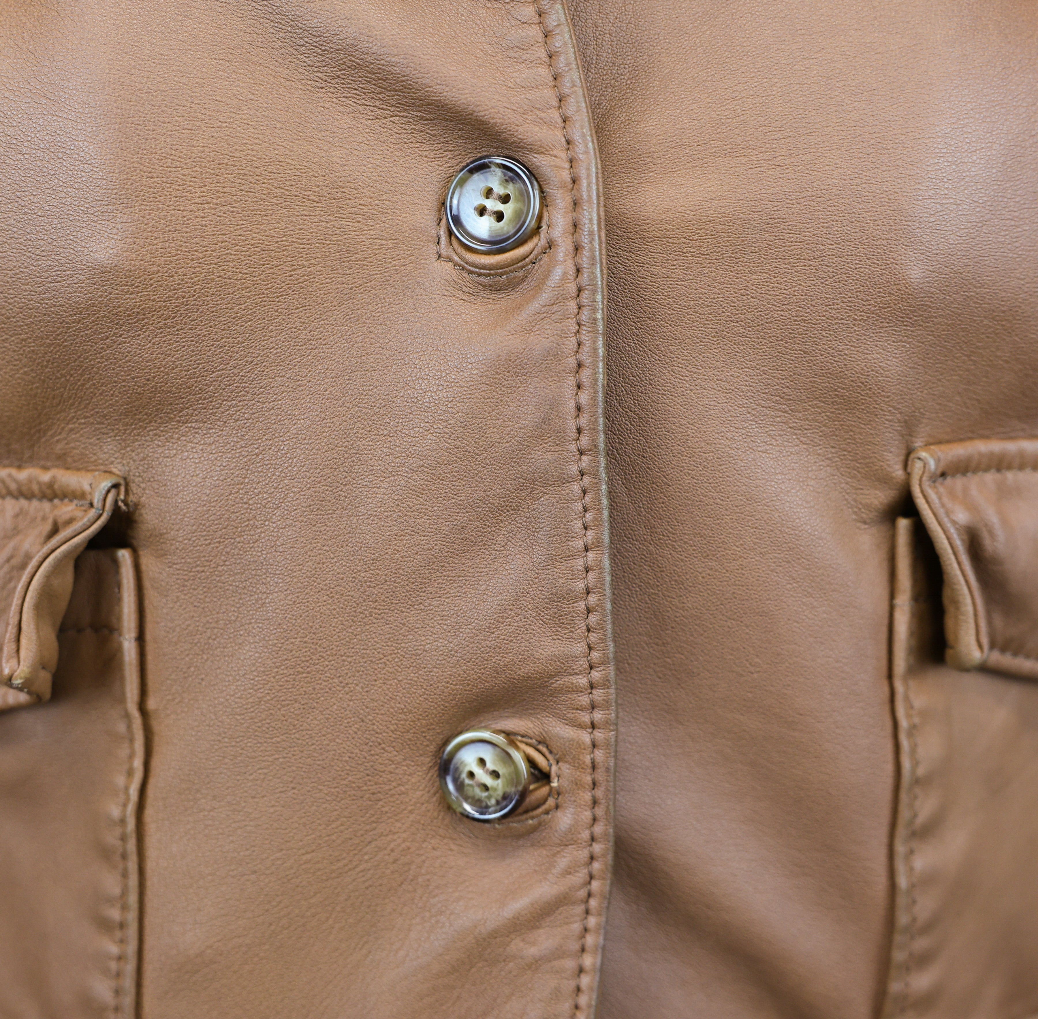 Chaqueta de cuero 25MNWCU