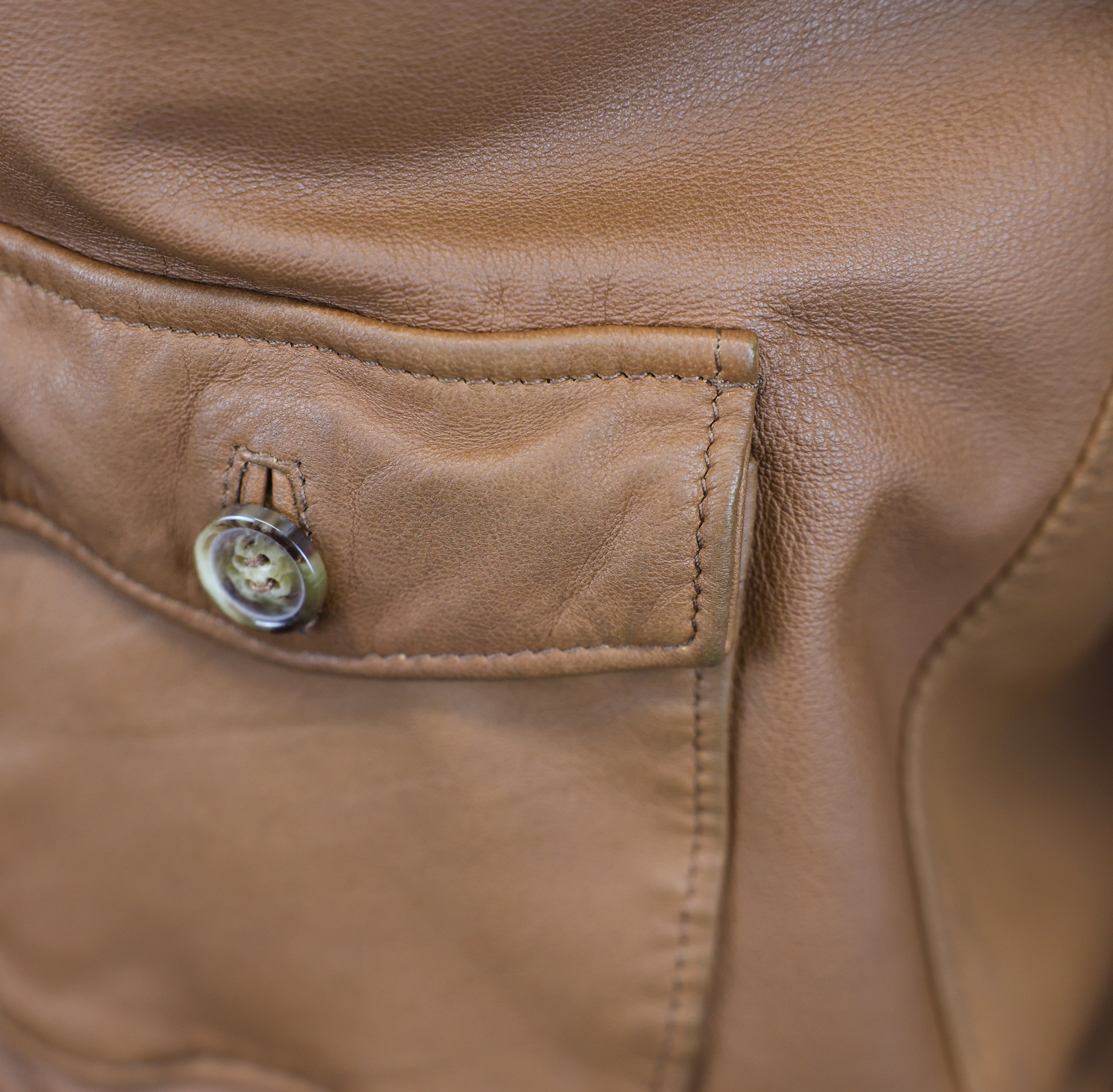 Chaqueta de cuero 25MNWCU