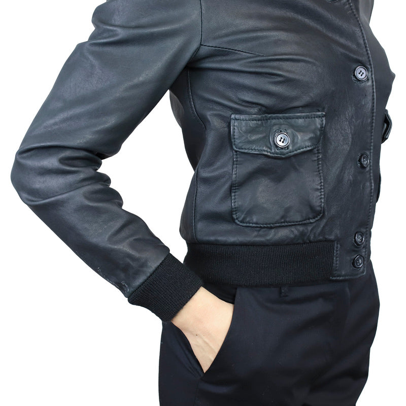 Giacca in pelle 25MNWNE