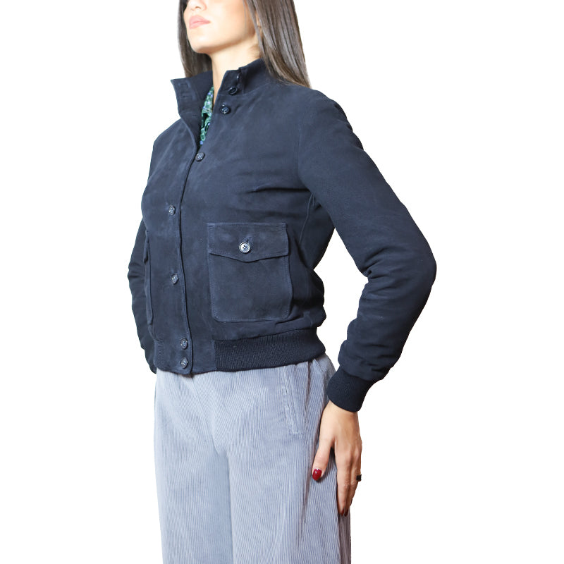Bomber in pelle 25SUBLU
