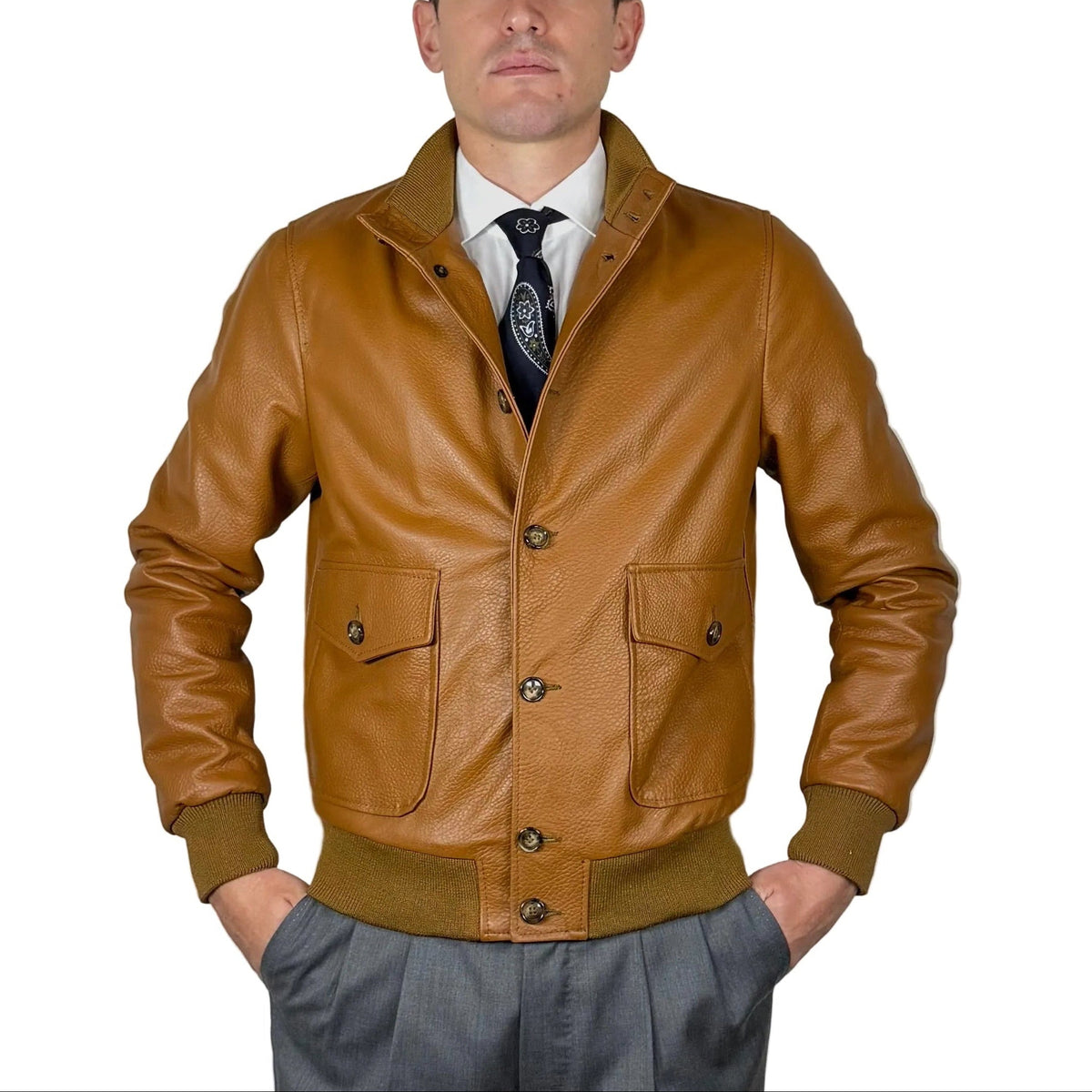Bomber in pelle 98LTOGC