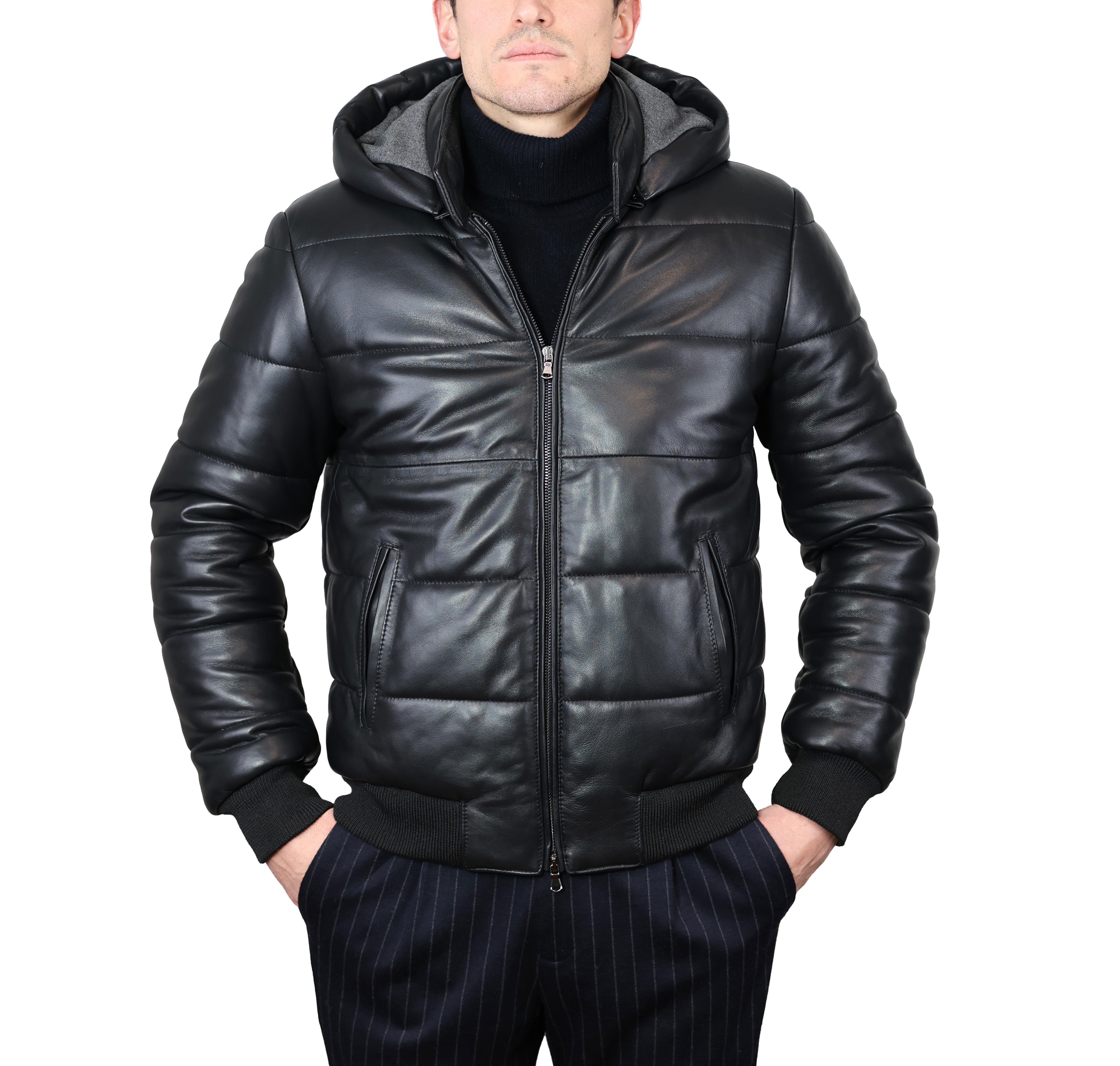 Chaqueta de cuero 98BLNBL