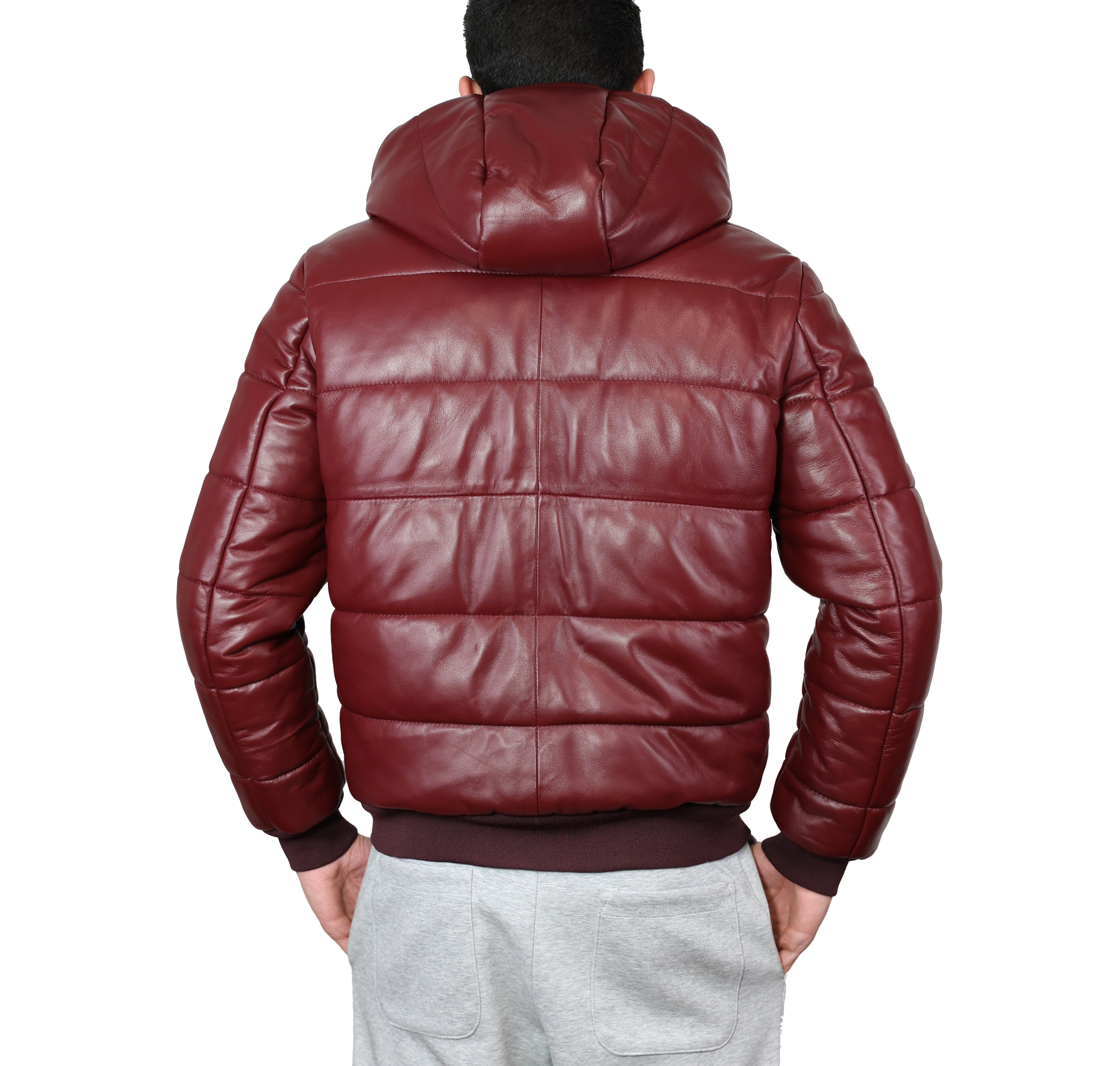 Piumino in pelle 89LCABX