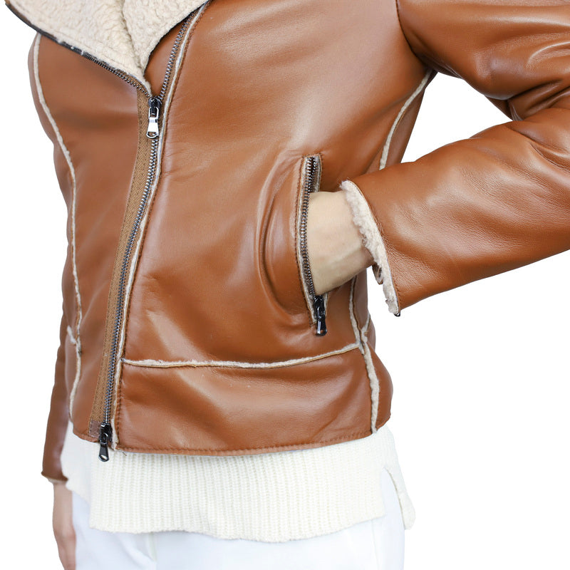 Chiodo in pelle 43LECOC