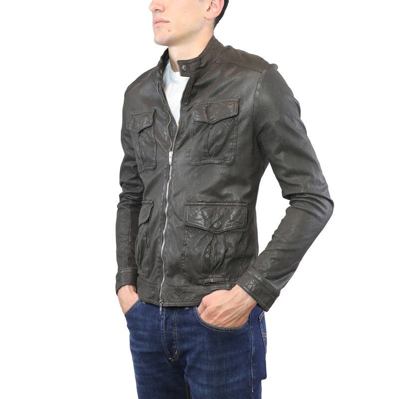 Lederjacke 49PWNFB