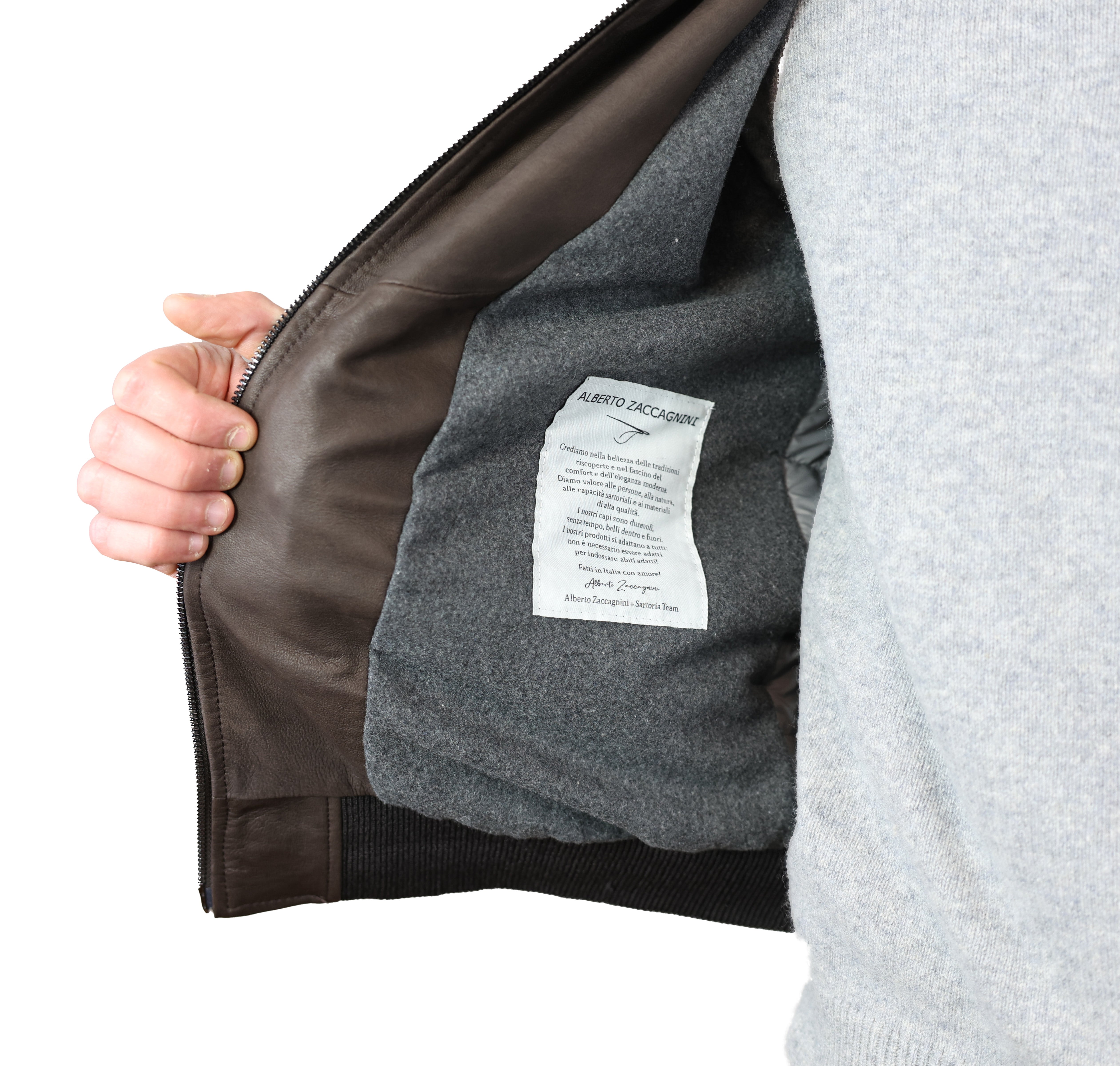 Giacca in pelle 91LVIBR