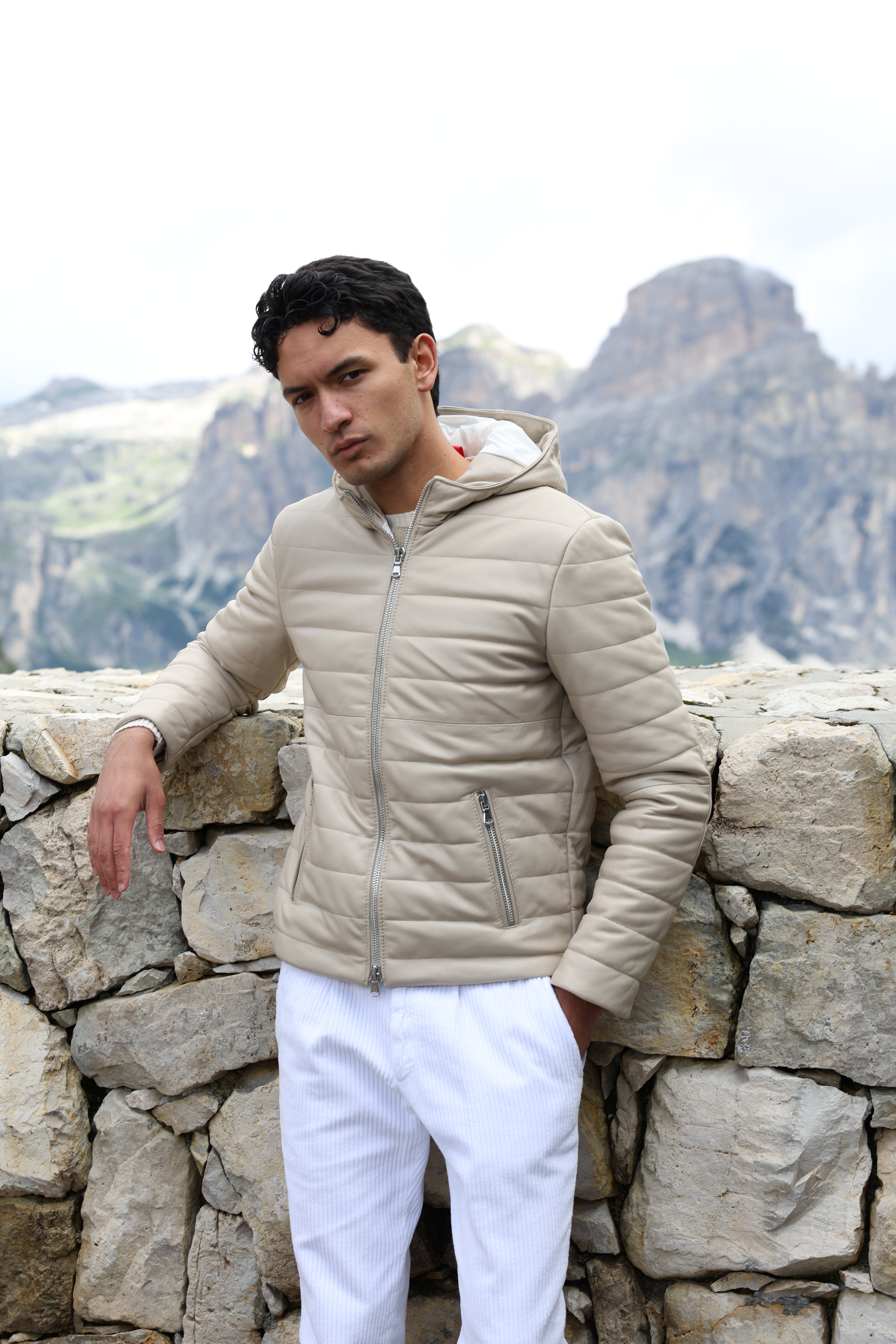 Chaqueta de cuero 75LR5LI