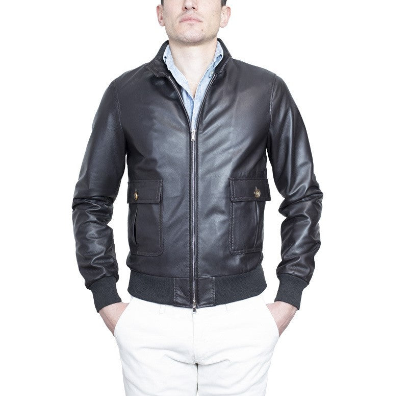 Giacca in pelle 67PNAMO