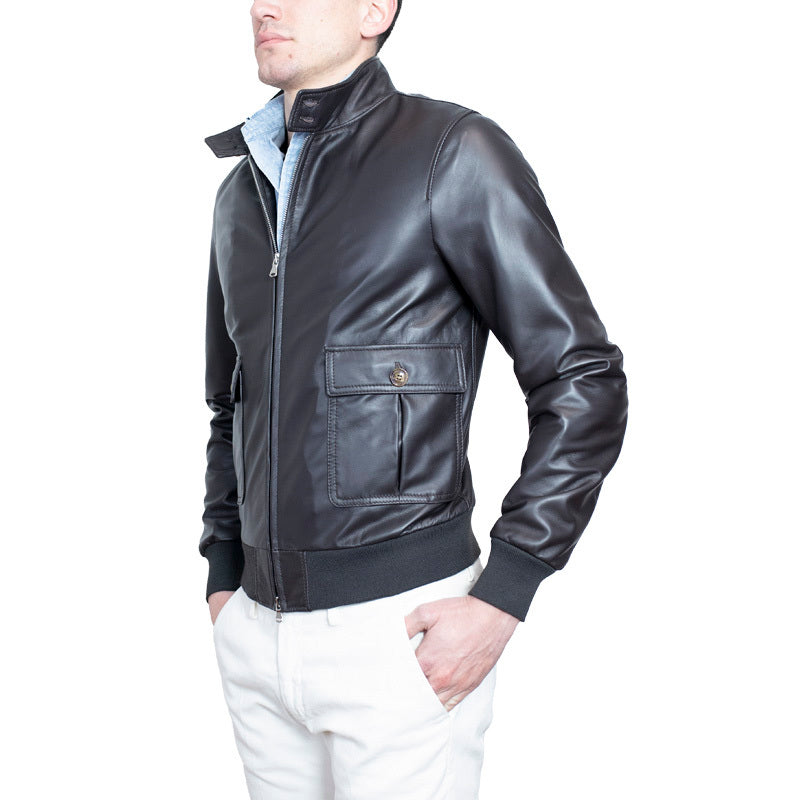 Giacca in pelle 67PNAMO