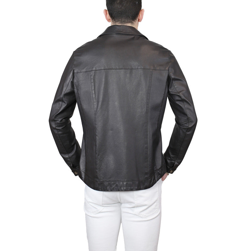 68PNAMO chaqueta de cuero