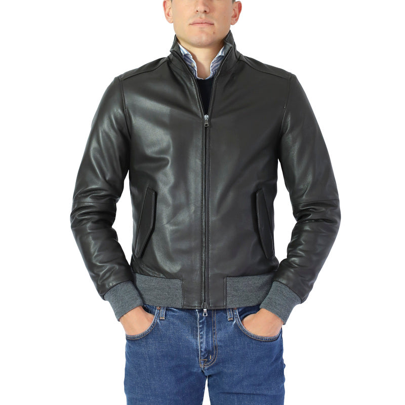 Leather jacket 69LNAMO