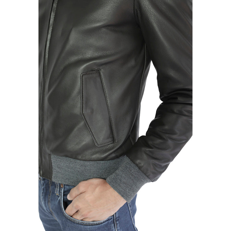 Leather jacket 69LNAMO