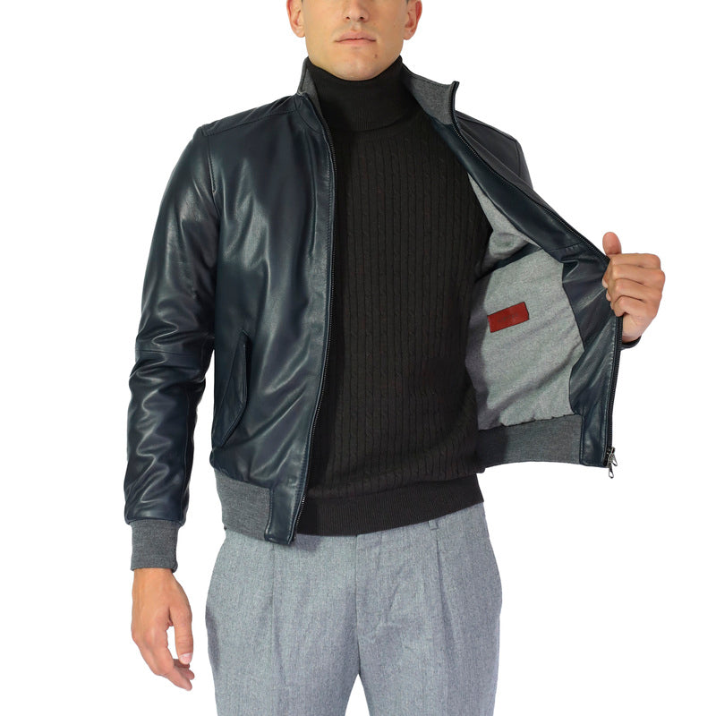 Bomber in pelle 69LNABL