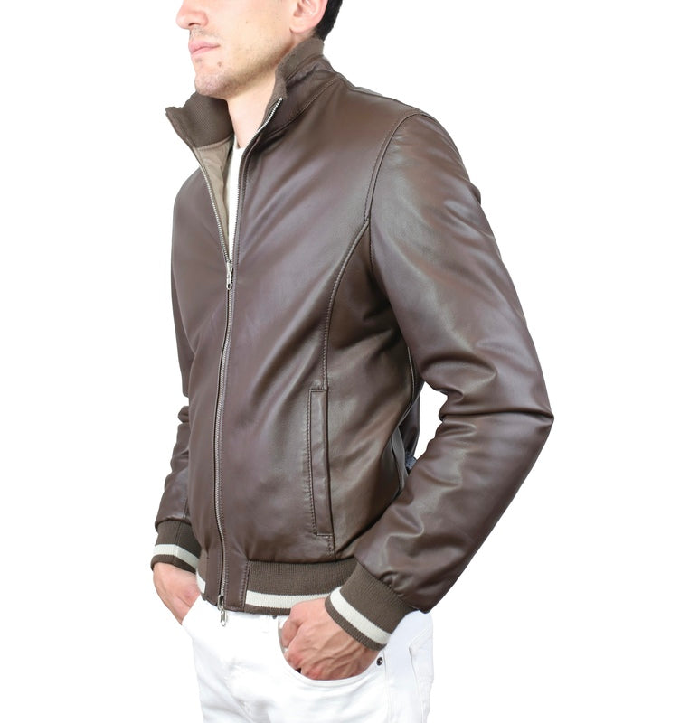 Bomber in pelle 70LNABR