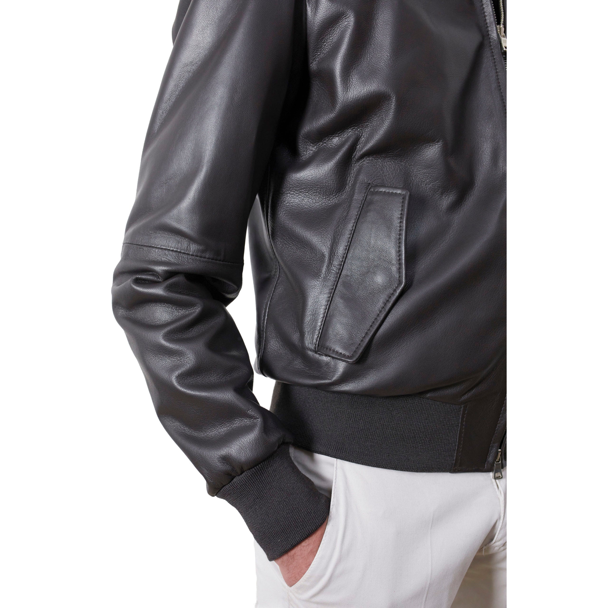 Veste en cuir 69PNAMO