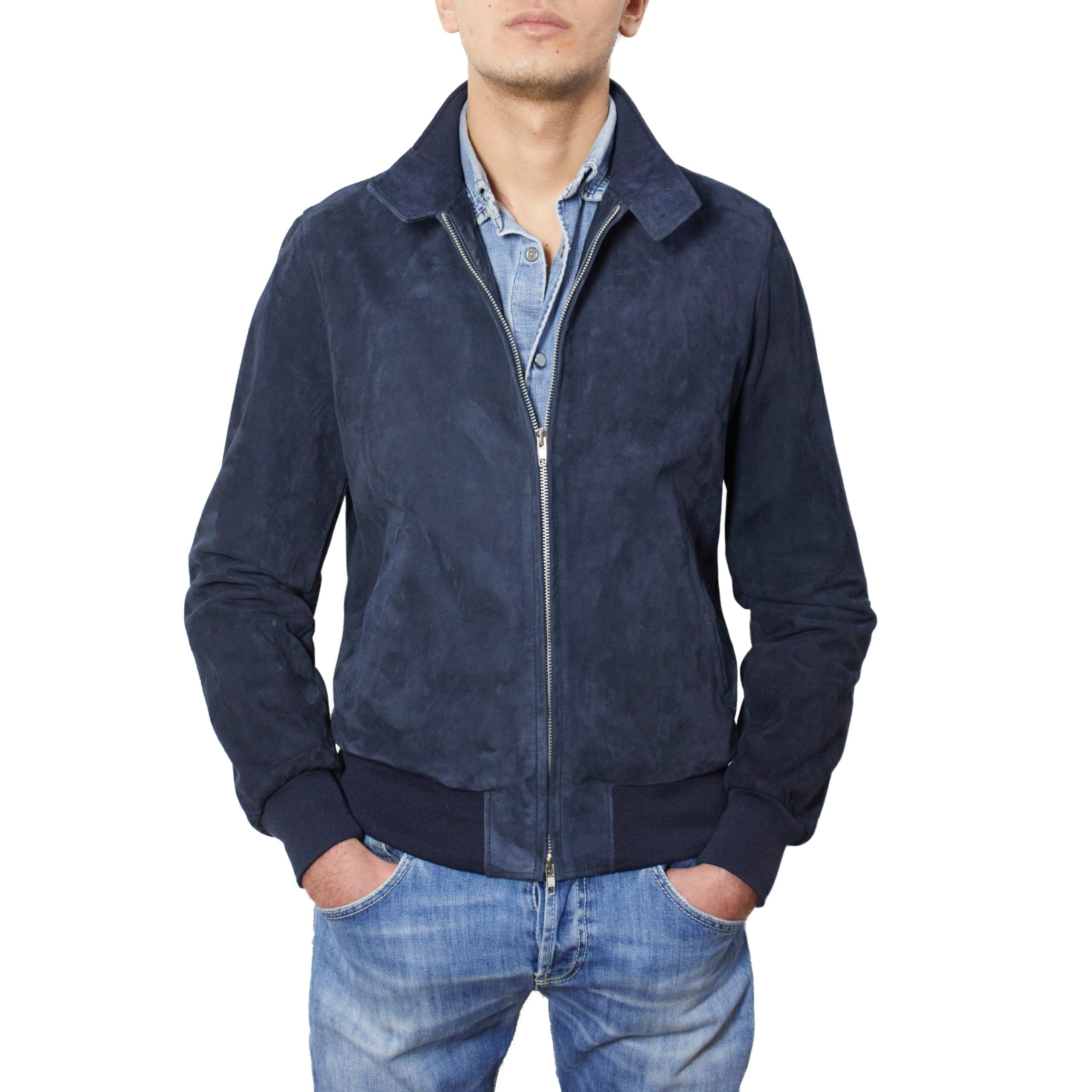 89PSSBL chaqueta de cuero