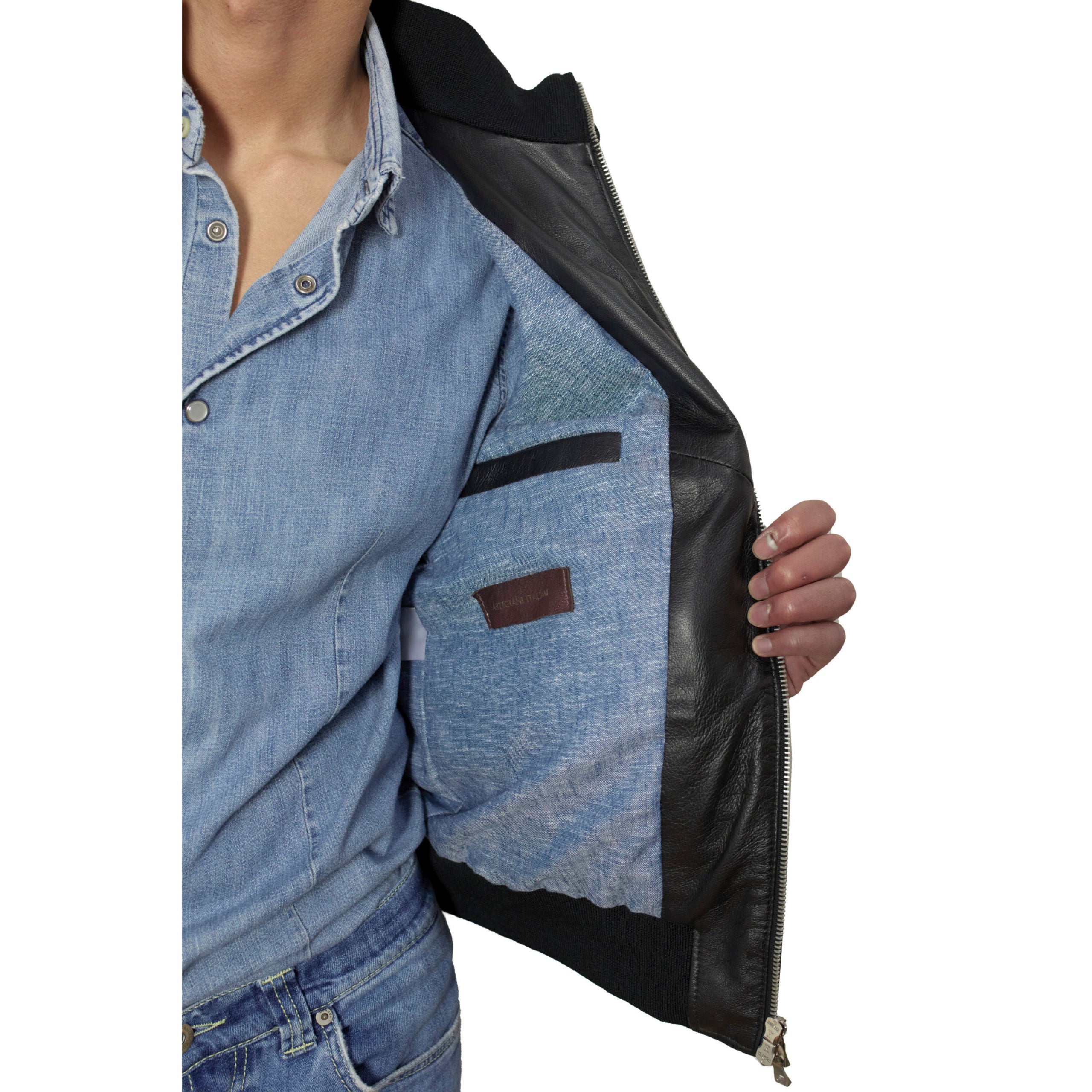 Giacca in pelle 69PNANE