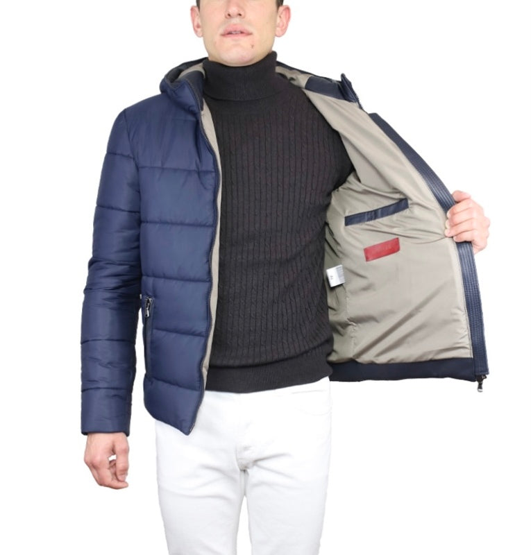 Piumino in pelle 75LTXNB