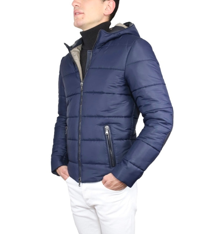 Piumino in pelle 75LTXNB
