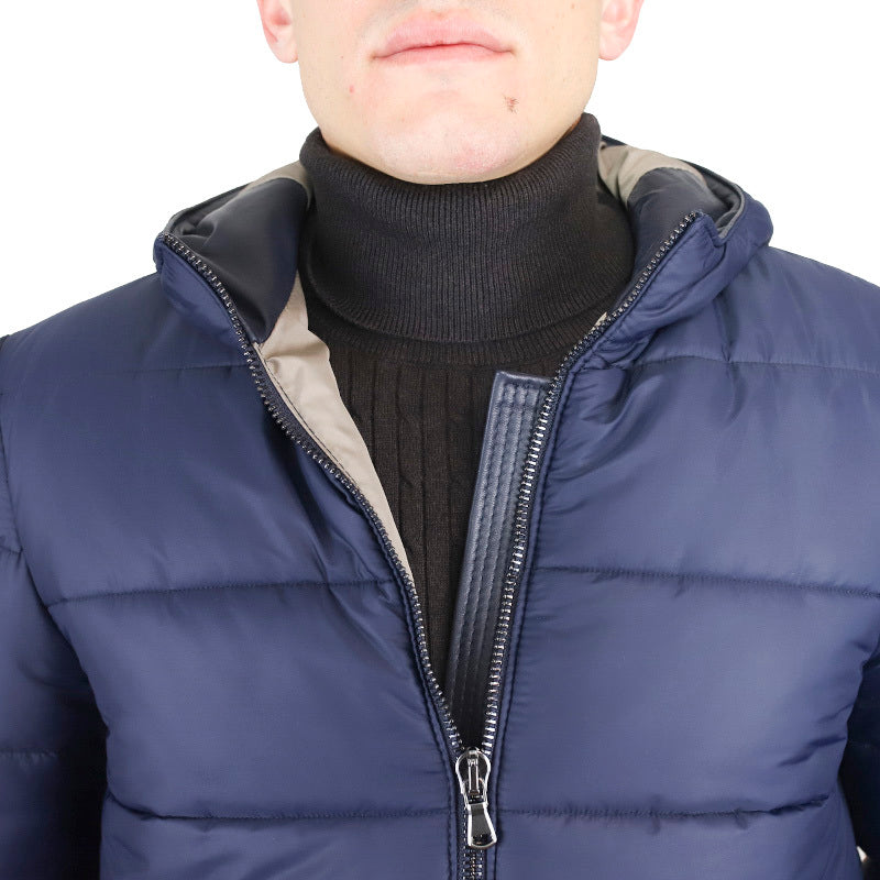 Piumino in pelle 75LTXNB