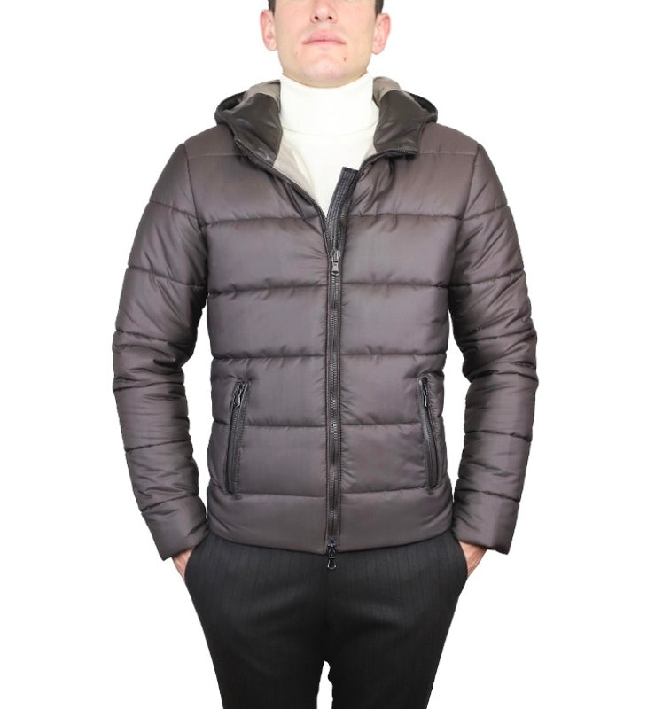 Piumino in pelle 75LTXNM