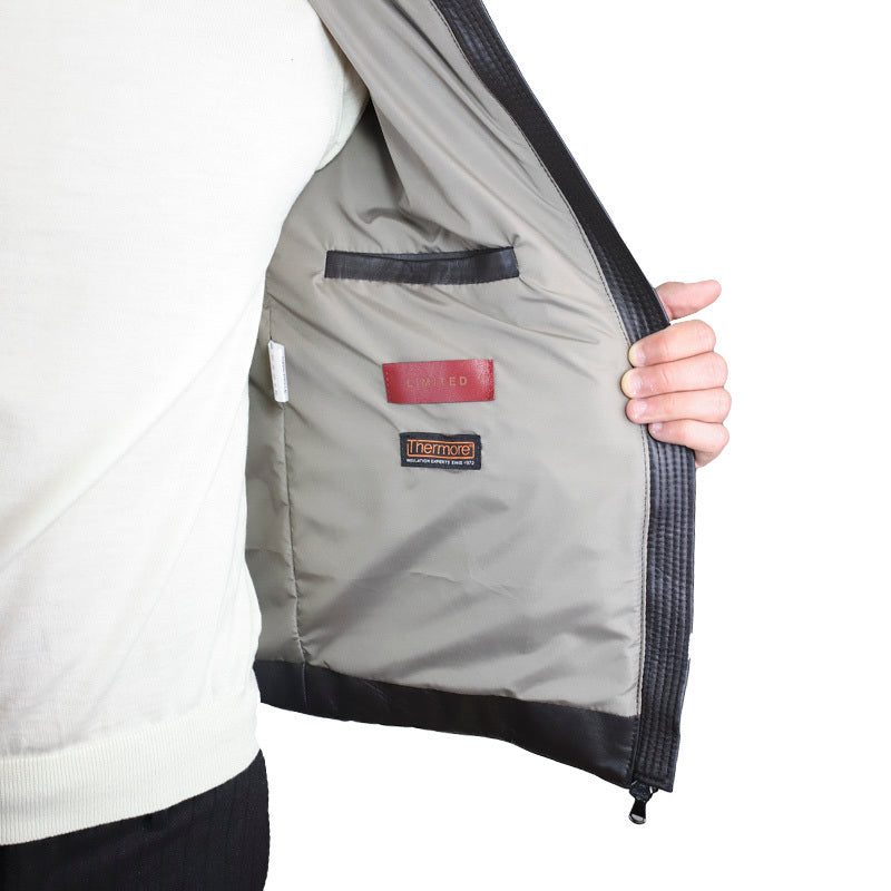 Piumino in pelle 75LTXNM