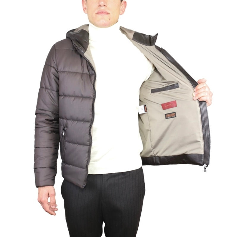 Piumino in pelle 75LTXNM