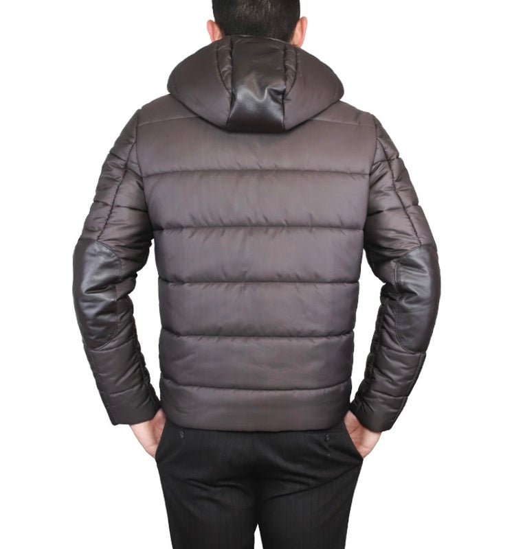 Piumino in pelle 75LTXNM