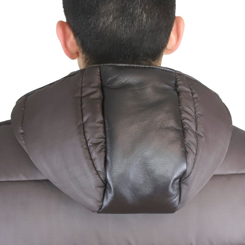 Piumino in pelle 75LTXNM