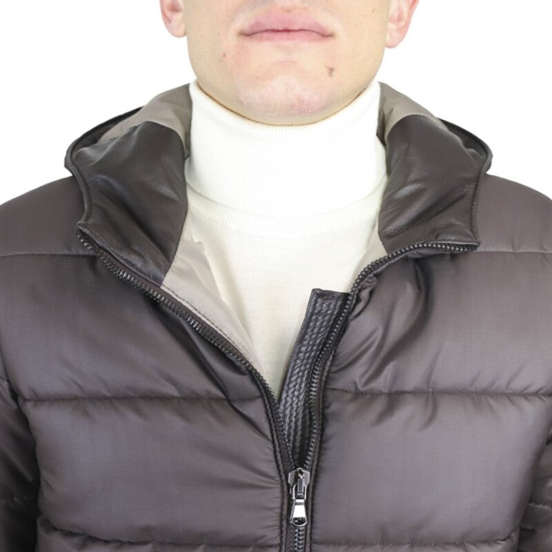 Piumino in pelle 75LTXNM